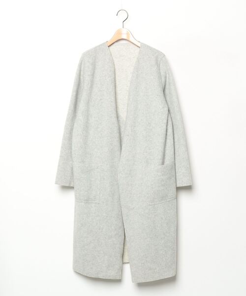 セール/ブランド古着】ノーカラーコート（ノーカラーコート）｜Sov  