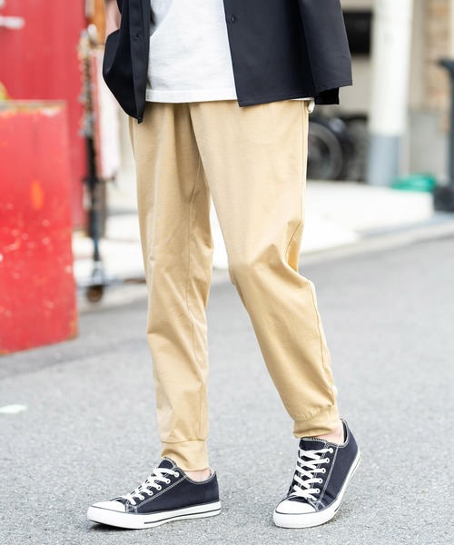 Rocky Monroe(ロッキーモンロー)の「接触冷感 ストレッチジョガーイージーパンツ(その他パンツ・メンズ・杢グレー/ブラック/カーキ/ベージュ/ネイビー・M/L/XL)」の3枚目の写真