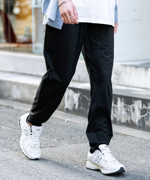 Rocky Monroe(ロッキーモンロー)の「接触冷感 ストレッチジョガーイージーパンツ(その他パンツ・メンズ・杢グレー/ブラック/カーキ/ベージュ/ネイビー・M/L/XL)」の1枚目の写真