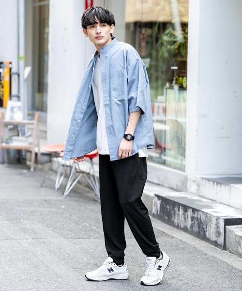 Rocky Monroe(ロッキーモンロー)の「接触冷感 ストレッチジョガーイージーパンツ(その他パンツ・メンズ・杢グレー/ブラック/カーキ/ベージュ/ネイビー・M/L/XL)」の22枚目の写真