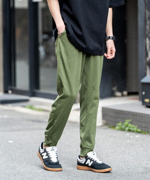 Rocky Monroe(ロッキーモンロー)の「接触冷感 ストレッチジョガーイージーパンツ(その他パンツ・メンズ・杢グレー/ブラック/カーキ/ベージュ/ネイビー・M/L/XL)」の8枚目の写真