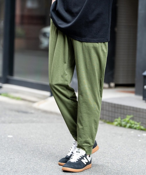 Rocky Monroe(ロッキーモンロー)の「接触冷感 ストレッチジョガーイージーパンツ(その他パンツ・メンズ・杢グレー/ブラック/カーキ/ベージュ/ネイビー・M/L/XL)」の9枚目の写真