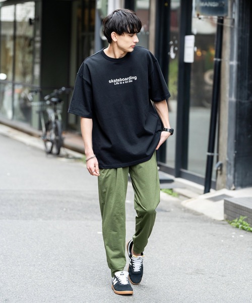 Rocky Monroe(ロッキーモンロー)の「接触冷感 ストレッチジョガーイージーパンツ(その他パンツ・メンズ・杢グレー/ブラック/カーキ/ベージュ/ネイビー・M/L/XL)」の10枚目の写真