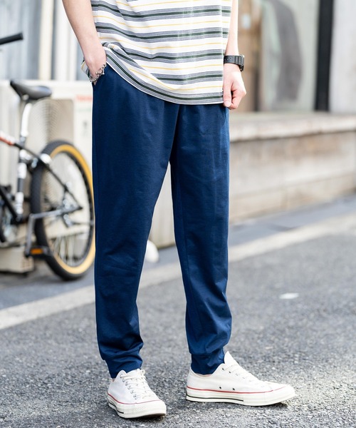 Rocky Monroe(ロッキーモンロー)の「接触冷感 ストレッチジョガーイージーパンツ(その他パンツ・メンズ・杢グレー/ブラック/カーキ/ベージュ/ネイビー・M/L/XL)」の16枚目の写真