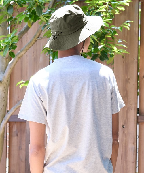 coca（coca）（コカ）の「メンズ 撥水ポケッタブルバケットハット（ハット・メンズ・アイボリー/ブラック/カーキ・ONE SIZE）」の6枚目の写真