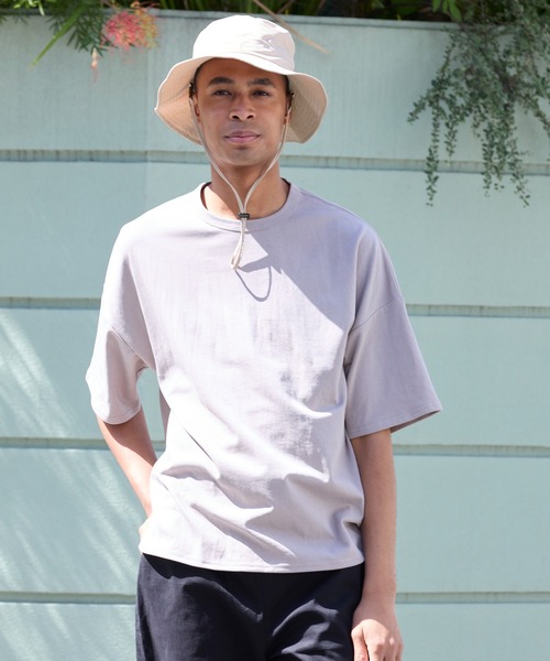 coca（coca）（コカ）の「メンズ 撥水ポケッタブルバケットハット（ハット・メンズ・アイボリー/ブラック/カーキ・ONE SIZE）」の10枚目の写真