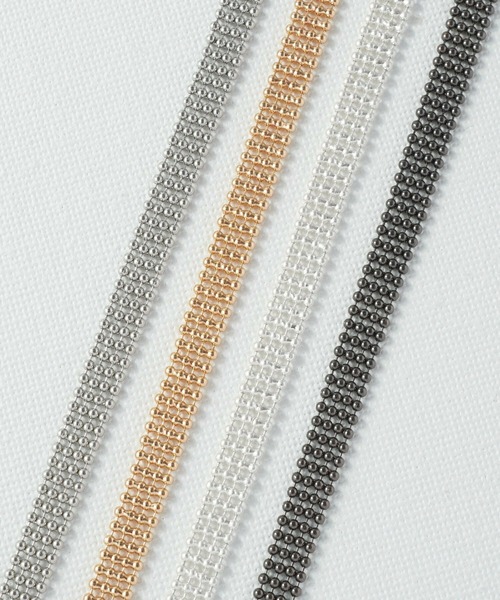 GOLDY（ゴールディ）の「メタル グレイン サッシュ ネクタイ ネックレス（ネックレス・レディース・シルバー/ガンメタ/ゴールド/シルバー系その他・FREE）」の12枚目の写真