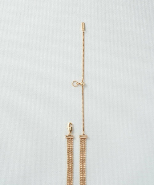 GOLDY（ゴールディ）の「メタル グレイン サッシュ ネクタイ ネックレス（ネックレス・レディース・シルバー/ガンメタ/ゴールド/シルバー系その他・FREE）」の11枚目の写真