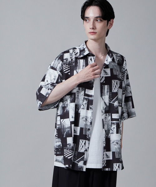 LUCY（ルーシー）の「LUCY/アムンゼンパターンBIGシャツ（シャツ/ブラウス・メンズ・その他1/その他2/その他4/その他3・LARGE/MEDIUM）」の3枚目の写真