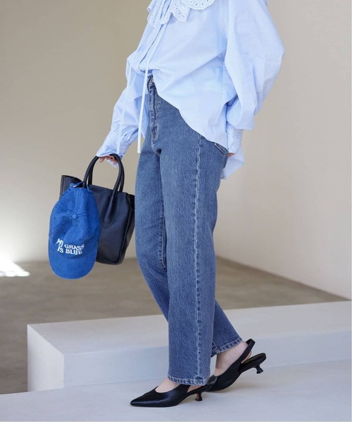 Le Denim ストレートパンツ　値下げ中❣️ SLOBE IENA（スローブイエナ）の「《追加5》LE DENIM ストレート