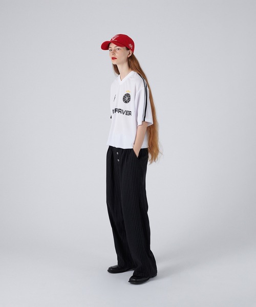 WISH FOR EVER(ウィッシュフォーエバー)の「DRAW CODE GAME SHIRT/ドローコードゲームシャツ(Tシャツ/カットソー・メンズ・ブルー/ミント/ピンク/ホワイト・LARGE/MEDIUM)」の18枚目の写真