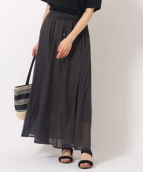 DRESKIP（ドレスキップ）の「◆大人可愛いが叶うボリュームマキシ丈スカート（スカート・レディース・チャコールグレー/オレンジ/ベージュ・04/03/02）」の20枚目の写真