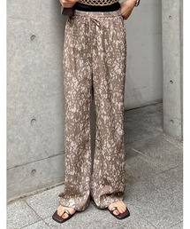 Re:EDIT | [2024 SUMMER COLLECTION][低身長/高身長サイズ有]選べる柄ワイドイージーパンツ(その他パンツ)