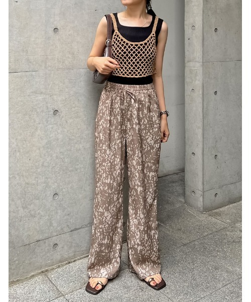 ♡2024年♡新品同様♡定価30800円♡エムズグレイシー♡黒白パンツ♡38♡ 完売】M'S GRACY☆2024 SS♡付け替え白襟 半袖ドットワンピース