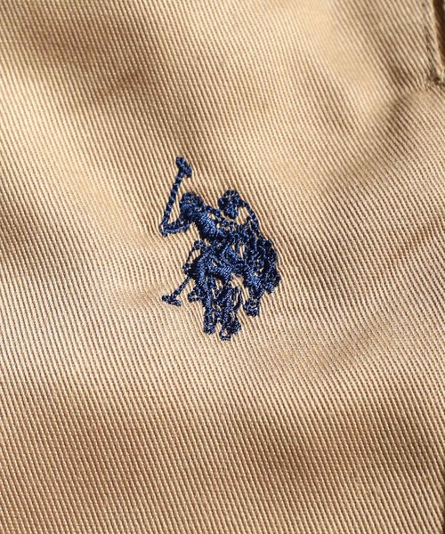 U.S. POLO ASSN.(ユーエスポロアッスン)の「【U.S. POLO ASSN】 TCツイル ワンポイント ポニー 刺繍 イージー ショートパンツ(その他パンツ・レディース・ホワイト/チャコール/ベージュ/ブラック・LARGE/X-LARGE/SMALL/MEDIUM)」の7枚目の写真