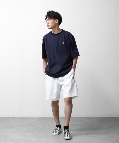 U.S. POLO ASSN.(ユーエスポロアッスン)の「【U.S. POLO ASSN】 TCツイル ワンポイント ポニー 刺繍 イージー ショートパンツ(その他パンツ・レディース・ホワイト/チャコール/ベージュ/ブラック・LARGE/X-LARGE/SMALL/MEDIUM)」の15枚目の写真