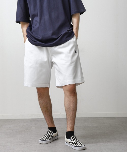 U.S. POLO ASSN.(ユーエスポロアッスン)の「【U.S. POLO ASSN】 TCツイル ワンポイント ポニー 刺繍 イージー ショートパンツ(その他パンツ・レディース・ホワイト/チャコール/ベージュ/ブラック・LARGE/X-LARGE/SMALL/MEDIUM)」の22枚目の写真