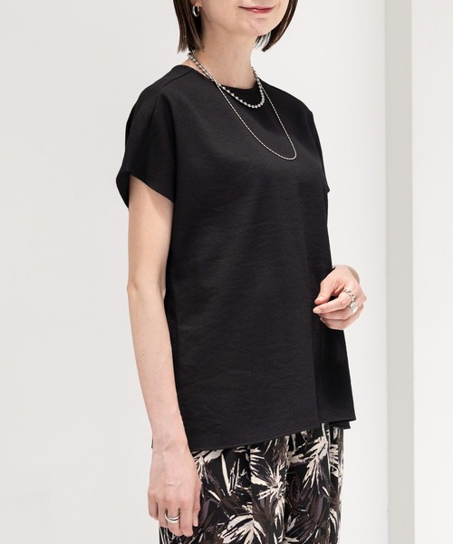 Elura（エルーラ）の「サラサラサマーリネンライク2wayプルオーバー/113176（シャツ/ブラウス・レディース・ブラック/ベージュ/ホワイト・FREE）」の21枚目の写真