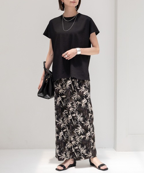 Elura（エルーラ）の「サラサラサマーリネンライク2wayプルオーバー/113176（シャツ/ブラウス・レディース・ブラック/ベージュ/ホワイト・FREE）」の22枚目の写真