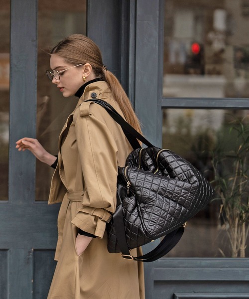 Loche Quilted Boston Bag ロシェキルティングボストン LLサイズ【改良