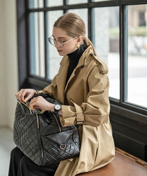 Loche Quilted Boston Bag ロシェキルティングボストン LLサイズ【改良