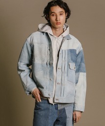 Johnbull Private labo | 【rebear by Johnbull】パッチワークデニムジャケット(デニムジャケット)
