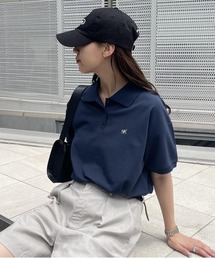 COLONY 2139 | ワンポイント刺繍半袖ポロシャツ(ポロシャツ)