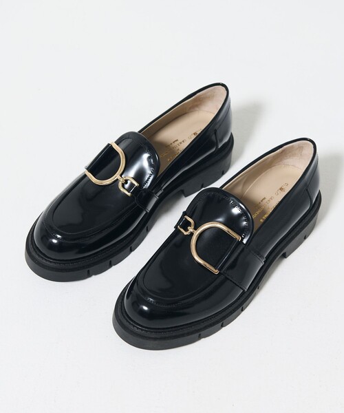 GRACE CONTINENTAL(グレースコンチネンタル)の「CORSO ROMA ビットローファー(ローファー・レディース・ブラック・36/38/37)」の3枚目の写真