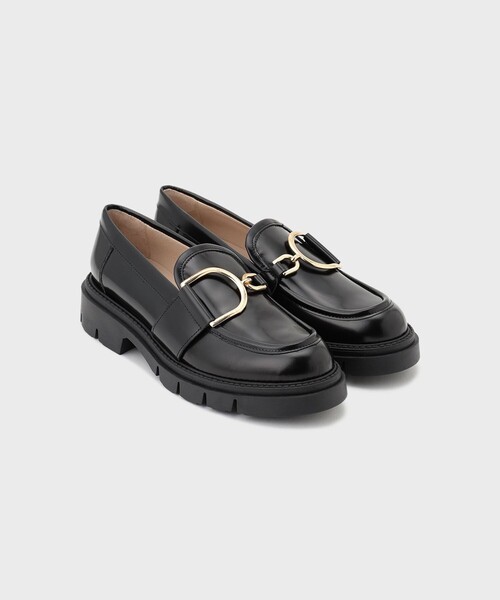 GRACE CONTINENTAL(グレースコンチネンタル)の「CORSO ROMA ビットローファー(ローファー・レディース・ブラック・36/38/37)」の5枚目の写真