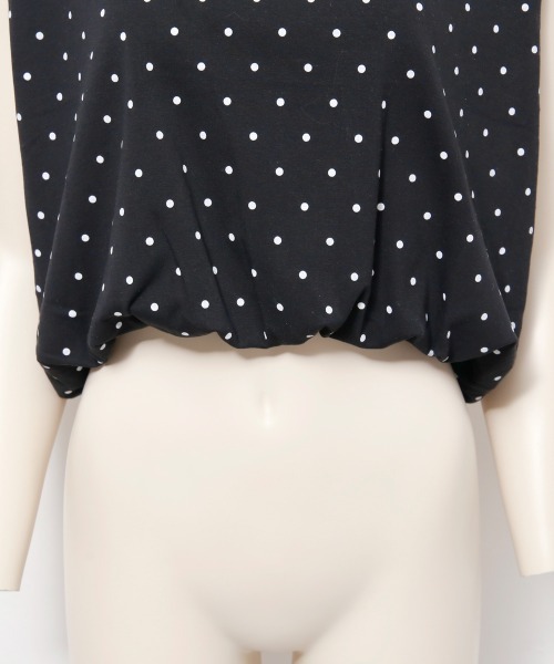 Rejoule（リジュール）の「クロップド丈バルーンノースリーブトップス（Tシャツ/カットソー・レディース・ホワイト/ホワイト系その他/ベージュ系その他/ブラック/クリーム/ブラック系その他・FREE）」の22枚目の写真