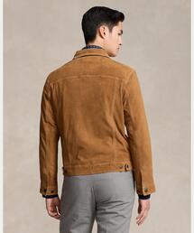 73希少 Ralph Lauren スエードトラッカージャケット 2nd DOUBLE RL RALPH LAUREN/ダブル アール エル ラルフ ローレン通販