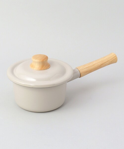 212 KITCHEN STORE（トゥワントゥキッチンストア）の「コットンプラス 14cmミルクパン BE ＜富士ホーロー＞（鍋/フライパン・レディース・その他・00）」の8枚目の写真