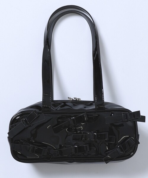 Firsthand(ファーストハンド)の「Firsthand/ファーストハンド エナメルリボンボストンバッグ / ハンドルバッグ(ボストンバッグ・レディース・ホワイト/レッド/ブラック・ONE SIZE)」の10枚目の写真