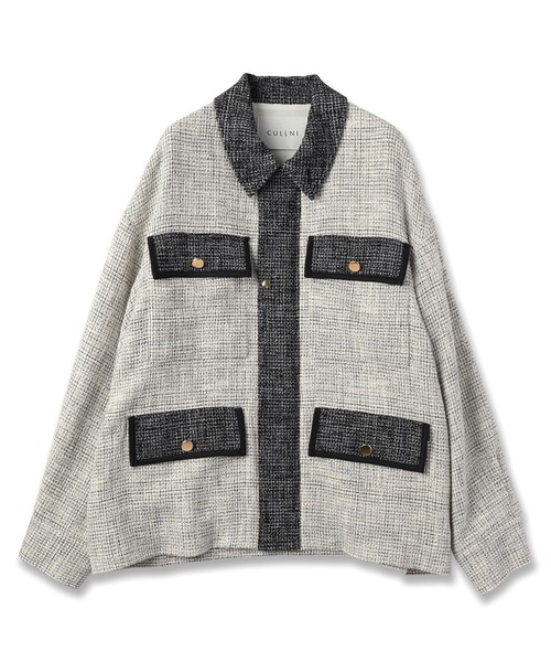 CULLNI（クルニ）の「24-AW-016B / Butcher Tweed Big Pocket