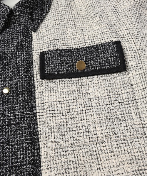 CULLNI（クルニ）の「24-AW-016B / Butcher Tweed Big Pocket