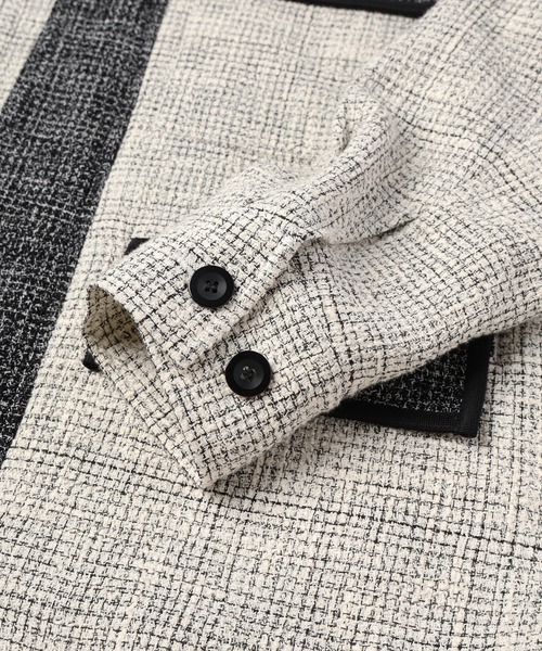 CULLNI クルニ 24-AW Butcher Tweed MA-1 CULLNI クルニ Butcher Tweed MA-1(24AW) | T.T. GARRET