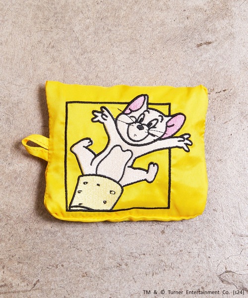 Tom&Jerry(トムアンドジェリー)の「FLAPPER フラッパー:トムとジェリー パッカブル ウェアケース トラベルポーチ トラベルウェアケース S(トラベルグッズ・レディース・ライトグレー/ライトブルー/イエロー/グリーン・FREE)」の4枚目の写真