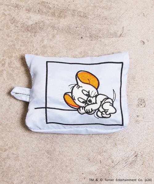 Tom&Jerry(トムアンドジェリー)の「FLAPPER フラッパー:トムとジェリー パッカブル ウェアケース トラベルポーチ トラベルウェアケース S(トラベルグッズ・レディース・ライトグレー/ライトブルー/イエロー/グリーン・FREE)」の11枚目の写真