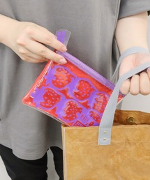 ACCOMMODE（アコモデ）の「CHAMCHAM MARKET / クリアグロッサリーポーチ（ポーチ）」