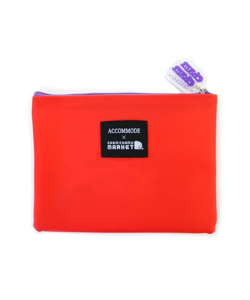 ACCOMMODE（アコモデ）の「CHAMCHAM MARKET / クリアグロッサリーポーチ（ポーチ・レディース・イエロー/オレンジ/パープル・FREE）」の16枚目の写真