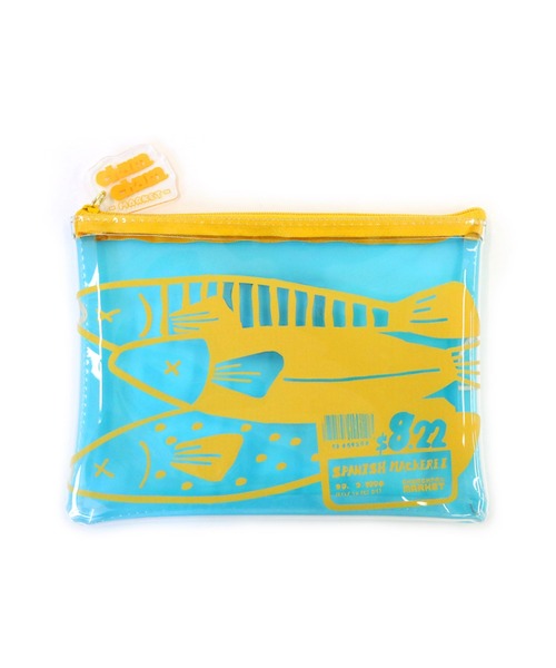 ACCOMMODE（アコモデ）の「CHAMCHAM MARKET / クリアグロッサリーポーチ（ポーチ・レディース・イエロー/オレンジ/パープル・FREE）」の19枚目の写真