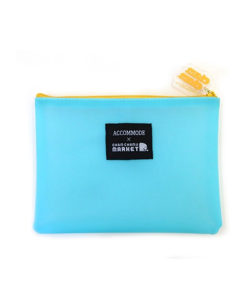 ACCOMMODE（アコモデ）の「CHAMCHAM MARKET / クリアグロッサリーポーチ（ポーチ・レディース・イエロー/オレンジ/パープル・FREE）」の20枚目の写真