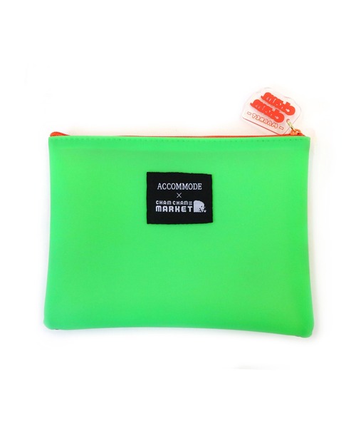 ACCOMMODE（アコモデ）の「CHAMCHAM MARKET / クリアグロッサリーポーチ（ポーチ・レディース・イエロー/オレンジ/パープル・FREE）」の22枚目の写真