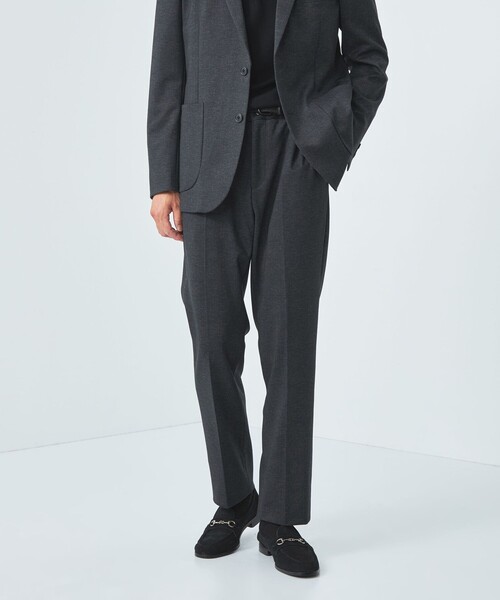 【セール】A+ プリントジャージ スタンダード NP イージー スラックス -防シワ-（スラックス）｜green label relaxing（グリーンレーベルリラクシング）