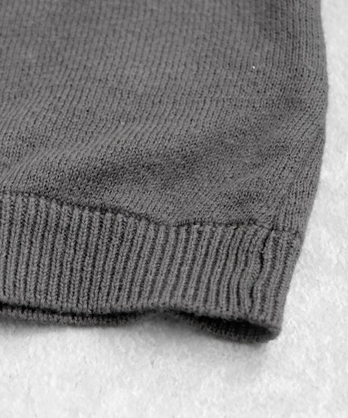 antiqua(アンティカ)の「レイヤード風ニットトップス(ニット/セーター・レディース・グレー/ブラック・ONESIZE)」の20枚目の写真