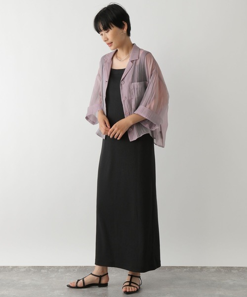 ゆんさん　様　コンソールのみの値段 セール】ミラー光沢シャツ 133488（シャツ/ブラウス）｜LEPSIM