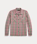 RRL（ダブル アール エル）の「チェック ツイル キャンプ シャツ