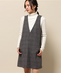 laboratory work | グレンチェックジャンパースカート(ジャンパースカート)