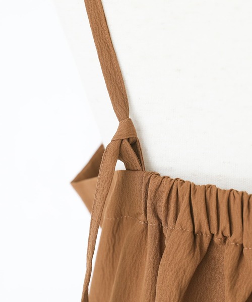 n'OrLABEL(ノアールレーベル)の「『ドロストキャミワンピース』(ワンピース・レディース・ブラック/カーキ/キャメル・1/2)」の16枚目の写真