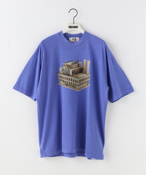【セール】【QH / QUISPIAM HABILIS】QH FACTORY S/S T-SHIRTS（Tシャツ/カットソー）｜PULP/417EDIFICE（パルプフォーワンセブンエディフィス）